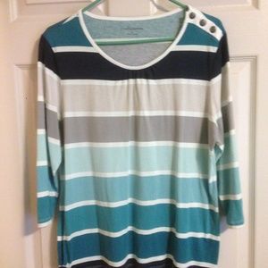 Croft & Barrow ombre top